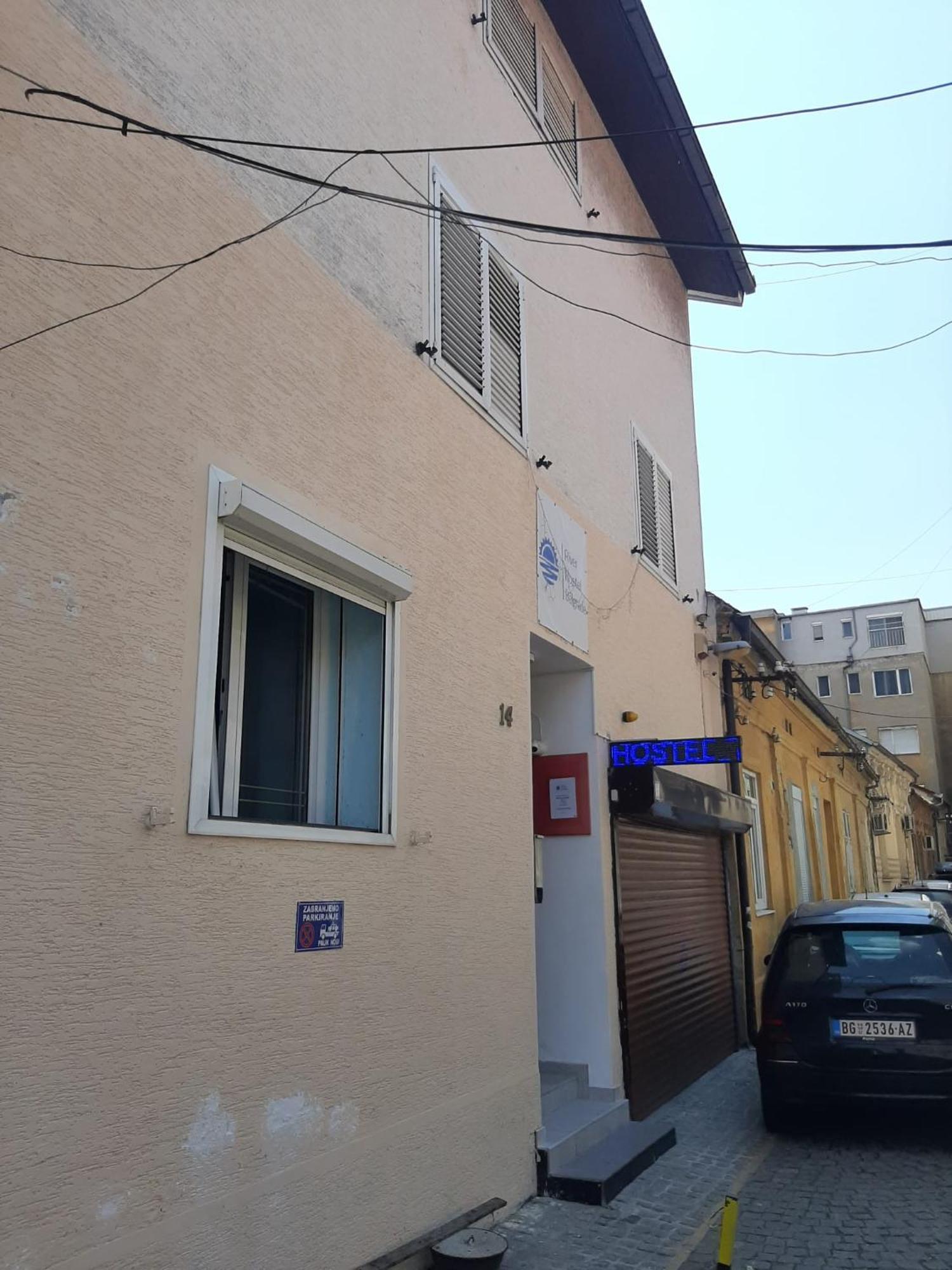 River Hostel Belgrad Exterior foto